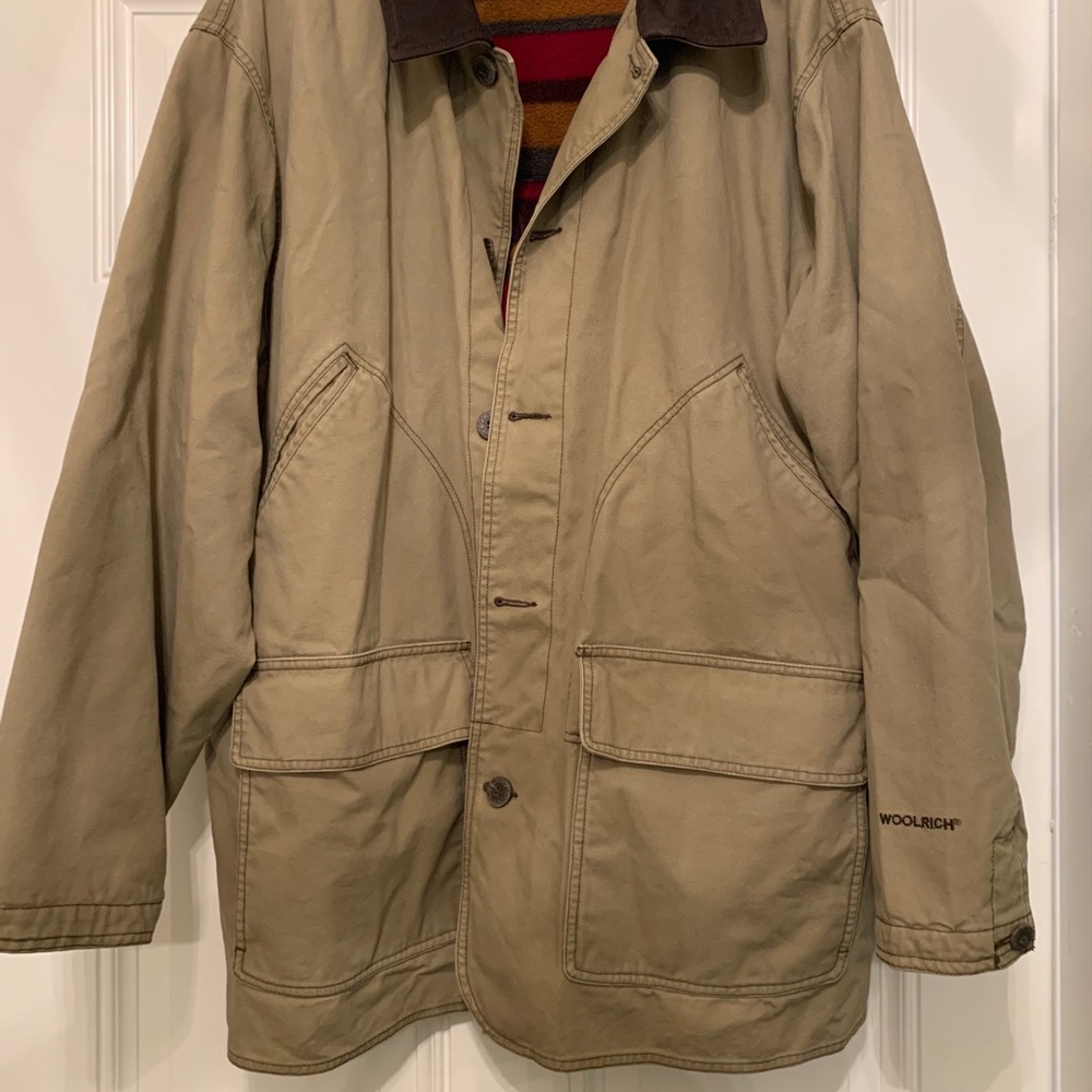 Wool rich barn coat